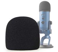 SUNMON Blue Yeti Filtre Anti-Pop pour Microphone - Filtre Antibruit et Coupe-Vent pour Microphones de Jeu, Protection pour Micro Compatible avec Blue Yeti