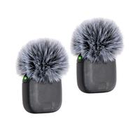 SUNMON Bonnettes Anti-Vent pour DJI MIC 3, Filtre Anti-Pop Mousse pour Microphone Sans Fil, Réduction du Bruit, DJI MIC 3 Housse de Protection Coupe-Vent