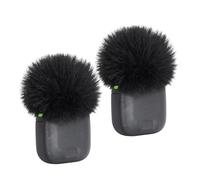SUNMON Bonnettes Anti-Vent pour DJI MIC 3, Filtre Anti-Pop Mousse pour Microphone Sans Fil, Réduction du Bruit, DJI MIC 3 Housse de Protection Coupe-Vent