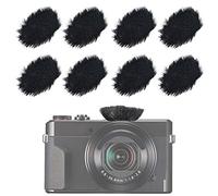 SUNMON Lot 8 bonnets anti-vent en fourrure pour appareil photo reflex numérique