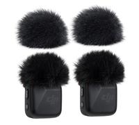 SUNMON Lot de 4 filtres anti-pop en mousse pour microphone DJI Mini (4 pièces/noir)