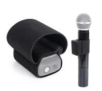 SUNMON Manchon élastique pour Microphone à Main, Noir, for DJI Mic-1pc, Accessoires pour Microphones