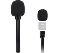 SUNMON Rode Support de Micro sans Fil Portable avec Filtre Anti-Pop, Support pour Go 2/Pro, DJI Mic 2, Adaptateur de Micro Interview pour Go/ME - Prise en Main Stable pour interviews sur caméra