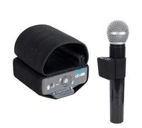 SUNMON Rode Wireless Go 2 Housse de Protection Elastique pour Micro, Conception à Double Trou, Microphone Universel avec Etui, Convient aux Rode Microphones à Main