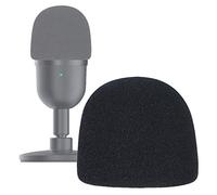 SUNMON Seiren Mini filtre anti-pop en mousse - Protection contre le vent pour micro Razer Seiren Mini USB Streaming Microphone pour minimiser les parasites