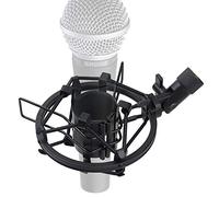 SUNMON SM58 Microphone Shock Mount Holder for Reduces Vibration and Noise, Suitable for Shure SM58-LC, SM58-CN Cardioid Dynamic Vocal Mic