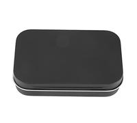 sunn 95 x 60 x 21 mm Boîte en métal noir avec boîte à bonbons Petite boîte