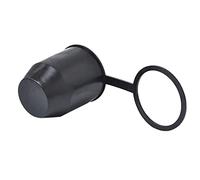 sunn Boule de Barre de Remorquage Noire Capuchon de Protection Type Enfichable pour Attelage Voiture Capuchon de Protection de Remorque de Boule Remorquage EIG88 Adapté pour Remorque RV