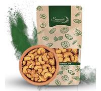 Sunnah Shop® Noix de cajou Pikant 500 g | Noix de cajou grillées et salées avec du piment | Idéal comme collation pour les étudiants, ou comme ingrédient épicé dans de nombreux plats.