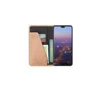 Sunne 4 Card FolioWallet - Etui à rabat pour téléphone portable - cuir vieilli - nu - pour Huawei P20