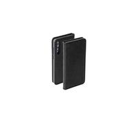 Sunne 4 Card FolioWallet - Etui à rabat pour téléphone portable - tissu, cuir vieilli - noir vintage - pour Huawei P20 Pro