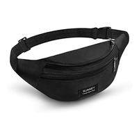 SUNNEY Sac banane pour homme et femme - Sac banane étanche avec plusieurs poches - Sangle réglable - Sac banane décontracté pour sports de plein air, entraînement, voyage, jogging, randonnée, cyclisme