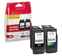 Sunnieink Cartouche 540 541 XL, PG-540 CL-541 XL Remplacement pour Cartouche Encre Canon 540 541, Encre 540 et 541 pour PIXMA TS5150 TS5151 MX475 MG3650s MG3600 MG3650 MG4250 MG3200 MG3550 MG3150