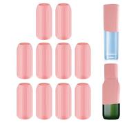 SUNNIFLY 10 Couvre Bouteilles élastiques en Silicone pour Bouteilles de Voyage, Réutilisables pour Les Cosmétiques, Le Shampoing, Le Parfum, etc.