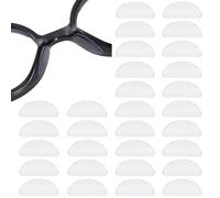 SUNNIFLY 20 Paires de Lunettes Coussinet nez, Soulage la Pression sur le nez, Protection nez, Coussinets Antidérapants en Silicone Adaptés à la Plupart des Lunettes