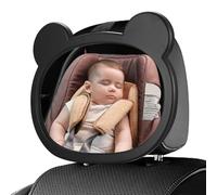 SUNNIFLY Miroir Voiture Bébé Retroviseur - Rétroviseur Voiture Bebe avec Clip - Verre Incassable