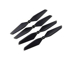 SunniMix Pliable Hélice Accessoires Lames de Rechange Pièces pour D15 MJX B20 Bugs 20 Mini Pliable RC Drone Brushless GPS RC Quadcopter remplacements - Noir