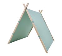 SUNNY Como - Tente Tipi Couleur Verte, Chambre Bebe | A partir de 2 ans | 100 % coton naturel | En bois FSC 100 % | Intérieur 107 cm x 123 cm