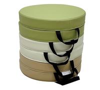 Sunny Dacy Parcours Motricité pour Bébé, Tons Naturels Apaisants | Soft Play 6 pièces, Coussins en Mousse, Eléments à Empiler ou à Jouer, Mousse EPE | à partir de 12 Mois