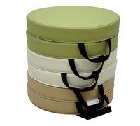 Sunny Dacy Parcours Motricité pour Bébé, Tons Naturels Apaisants | Soft Play 6 pièces, Coussins en Mousse, Eléments à Empiler ou à Jouer, Mousse EPE | à partir de 12 mois