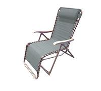 Sunny Days Chaise Longue avec Repose-tête Playa - Gris