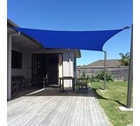SUNNY GUARD Voile d'ombrage rectangulaire bleu de 2,1 x 4 m anti-UV pour jardin, cour, terrasse, jardin, activités et installations de plein air (nous fabriquons des tailles personnalisées)