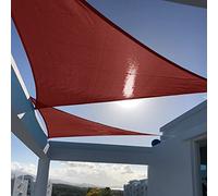 Sunny Guard Voile d'ombrage Triangulaire Terra Anti-UV pour Jardin, Cour, terrasse, Jardin, activités et installations de Plein air (Nous fabriquons des Tailles personnalisées) 4,8 x 4,8 x 4,8 m