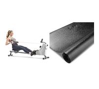 Sunny Health and Fitness Total Body Smart 2-in-1 Stepper Machine, Total Body Workout + Versatile Resistance Band (Single Or Combination Set) for Strength Training