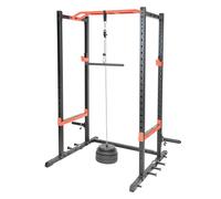 Sunny Health and Fitness LAT Attache de Traction pour Rack et Cages Unisexe Noir Taille Unique