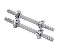Sunny Health & Fitness Barre d'haltères filetée chromée 35,5 cm