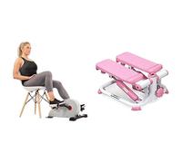 Sunny Health & Fitness Magnetic Rowing Machine, Folding w/ LCD Monitor and Extra Long Slide Rail + 45 Degree Hyperextension Roman Chair, Steel, Grey, One Size SF-BH6629
