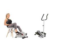 Sunny Health & Fitness Magnetic Under Desk Pedal Exerciser, Dual Function Mini Exercise Cycle Bike + Magnetic Underdesk/Standing Portable Ellittical Machine