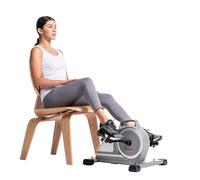 Sunny Health & Fitness Mini-pédalier magnétique à Double Action, Design Discret, avec écran numérique et poignée de Transport, SF-B020026