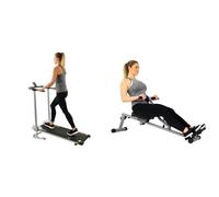 Sunny Health & Fitness Mini Stepper Machine, Stair Stepper Exercise Equipment + Legacy Stepping Elliptical Machine, Total Body Cross Trainer with Ultra- Quiet Magnetic