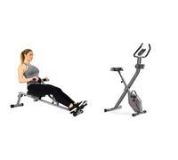 Sunny Health & Fitness Mini Stepper Machine, Stair Stepper Exercise Equipment + Magnetic Under Desk Pedal Exerciser, Dual Function Mini Exercise Cycle Bike