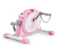 Sunny Health & Fitness (Rose) Mini-pédalier Intelligent à Double Action, Design Discret - P2330