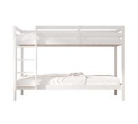 Sunny Jip Lits Superposés Blanc, en Bois | Lits Superposés pour Enfants - sans Matelas - Lit Superposé 2 Places 208 X 97 X 140 Cm | pour Matelas: 90 X 200 Cm