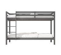 Sunny Jip Lits Superposés Gris, en Bois | Lits Superposés pour Enfants - sans Matelas - Lit Superposé 2 Places 208 X 97 X 140 Cm | pour Matelas: 90 X 200 Cm