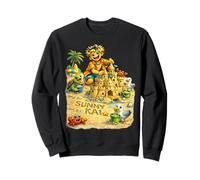 Sunny Kai et His Island Ohana - Château de Sable pour la Plage Sweatshirt