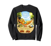 Sunny Kai et His Island Ohana Good Vibes Only Beach! Sweatshirt