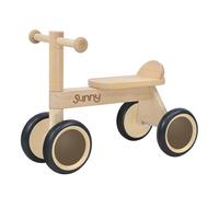 Sunny Mini Walker Draisienne - Bois | Vélo 4 roues | Pour enfants pour l'intérieur et l'extérieur | Sans pédales, Pour bébés pour garçons/filles de 1,5 à 3 ans