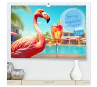 Sunny snapshots - A year of happy animals (High Quality Premium Wall Calendar 2026 DIN A2 landscape),CALVENDO 12 Month Wall Calendar: Get in the ... animals and enjoy a sunny smile every month.