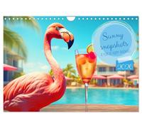 Sunny snapshots - A year of happy animals (Wall Calendar 2026 DIN A4 landscape), CALVENDO 12 Month Wall Calendar: Get in the summer spirit with the ... animals and enjoy a sunny smile every month.