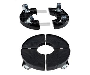 Sunny Tree Chariot pour plantes de qualité supérieure avec roulettes à 360 degrés pour une grande capacité de charge jusqu'à 300 kg, rond, réglable de 30 à 50 cm de diamètre