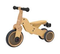 Sunny Walker 2-en-1 1000 Draisienne pour Enfants - Bois | Draisienne et Tricycle 3 Roues | Porteur Intérieur/Extérieur | Vélo d'équilibre Garçons/Filles de 2 à 5 Ans