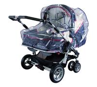 Sunnybaby 10098 Housse de pluie avec fenêtre transparente pour landau tandem