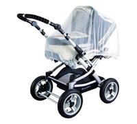 SUNNYBABY Moustiquaire universelle pour poussette et landau, blanc