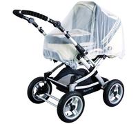 SUNNYBABY Moustiquaire universelle pour poussette et landau, blanc