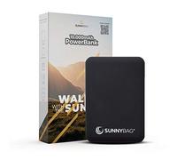 SunnyBag compact10000 Powerbank (batterie supplémentaire) 10000 mAh Li-Ion noir affichage du statut