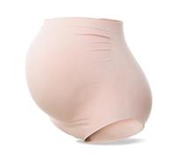 SUNNYBUY Culotte de maternité Taille Haute sans Couture pour Femme, Chair, X-Large